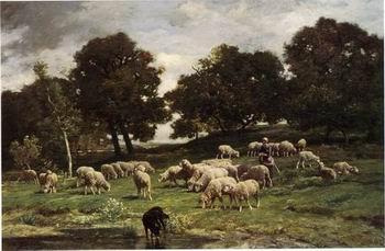 unknow artist Sheep 156 oil painting image